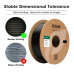 Нитка ( пластик ) eSUN PLA Basic 1,75 мм для 3D принтера Filament, 1 кг, чорна