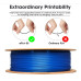 Нитка ( пластик ) eSUN PLA Basic 1,75 мм для 3D принтера Filament, 1 кг, синя