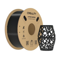 Нитка ( пластик ) Creality PETG Hyper Filament, 1,75 мм, 1 кг, чорний Нитка ( пластик ) Creality PETG Hyper Filament, 1,75 мм, 1 кг, чорний