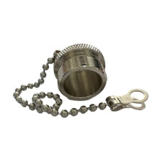Пылезащитный колпачок для разъёма M16 Female мама, наружная резьба, с цепочкой