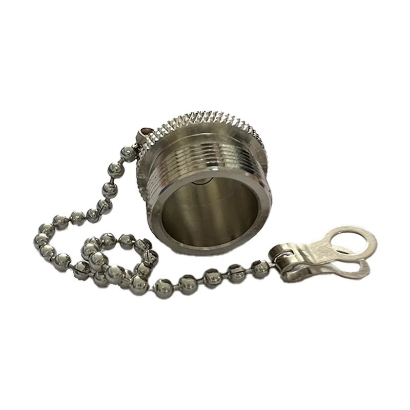 Пилозахисний ковпачок для роз'єму M16 Female мама, зовнішня різьба, з ланцюжком