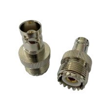 ВЧ переходник BNC Female мама – UHF (SO-239) Female мама BNC/UHF-KK