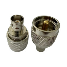 ВЧ переходник BNC Female мама – UHF (PL-259) Male папа BNC/UHF-KJ