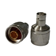 ВЧ переходник BNC Female мама – N-Type Male папа BNC/N-KJ