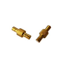ВЧ коаксіальний перехідник SMB Male папа – SMB Male папа