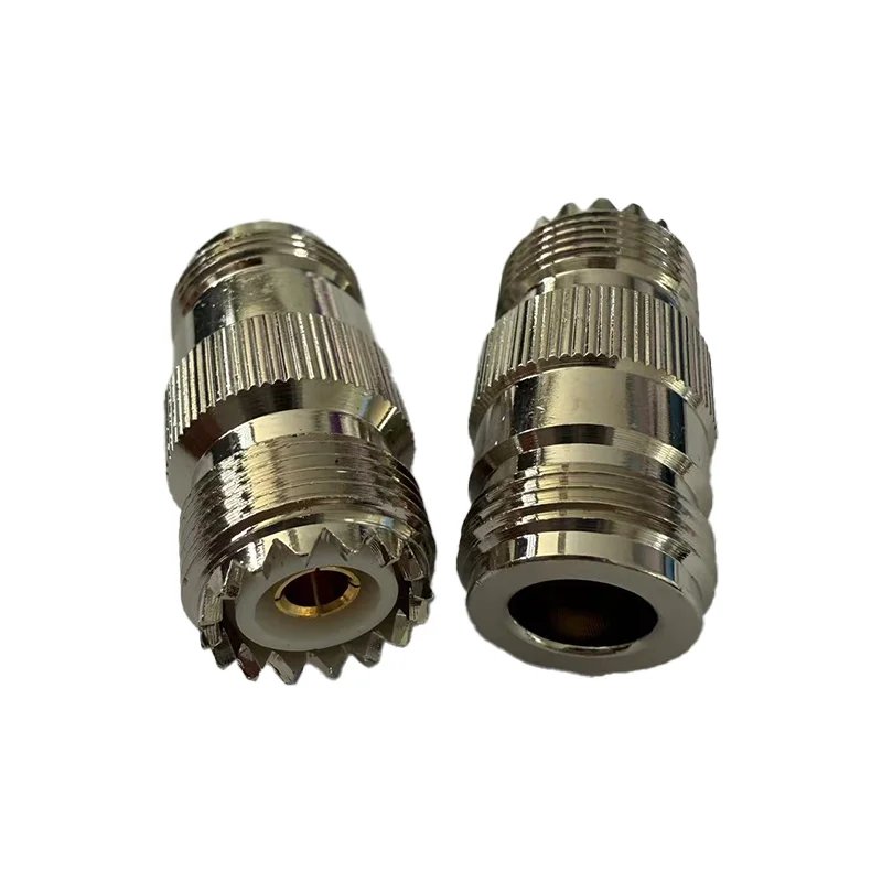 ВЧ перехідник N-Type Female мама – UHF (SO-239) Female мама N/UHF-KK