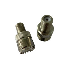 ВЧ перехідник UHF (SO-239) Female мама – F Female мама UHF/F-KK