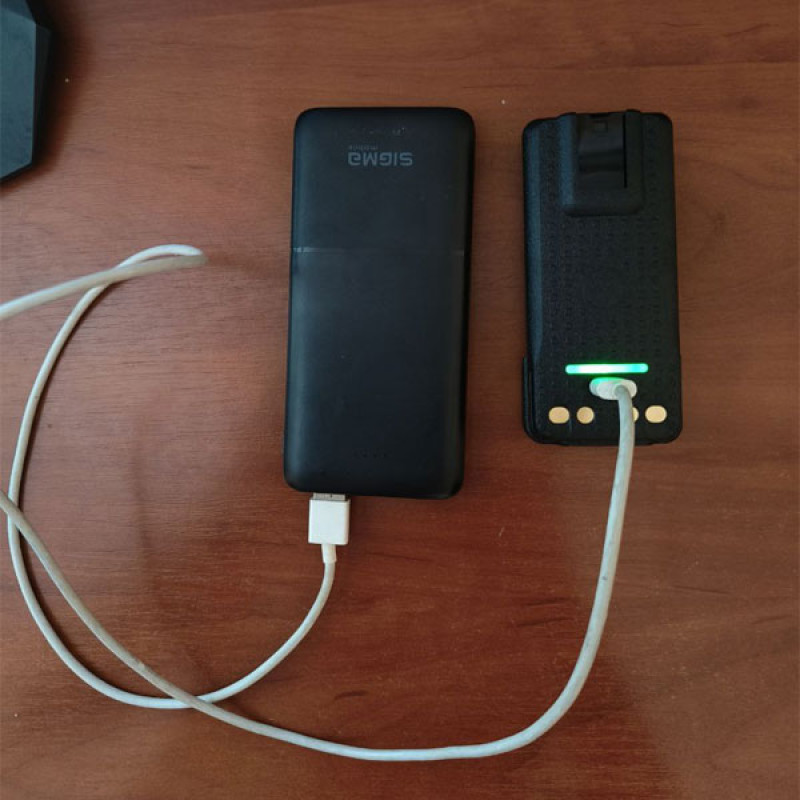 Акумулятор для рації Motorola на 3000 mAh з Type-C для рацій DP4400e, DP4600e, DP4800e