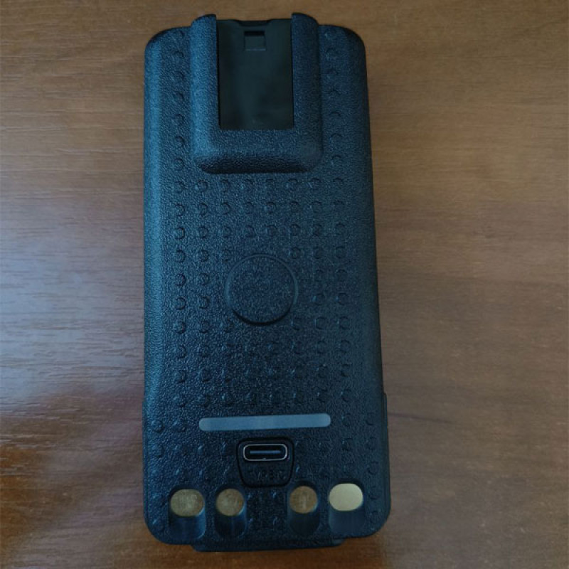 Акумулятор для рації Motorola ємність 3000 mAh з роз'ємом Type-C для заряджання, сумісна з: DP2400, DP2600, DP4800, DP4600, DP4400