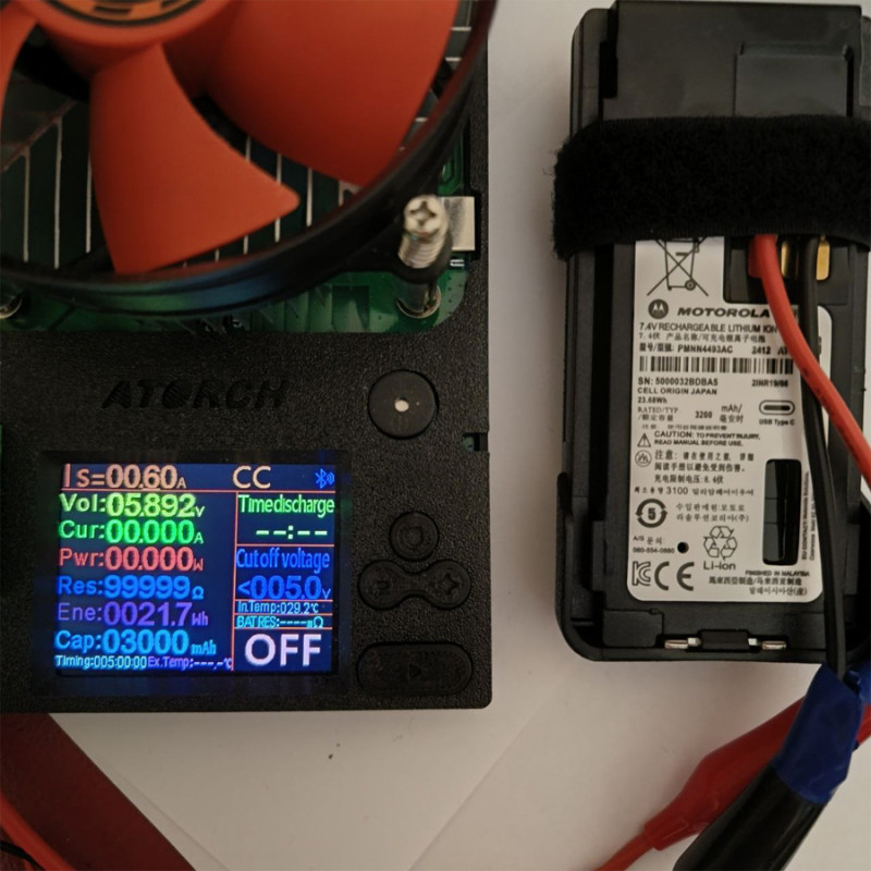 Акумулятор для рації Моторола на 3200 mAh з Type-C для Motorola DP4400, DP4600, DP4800