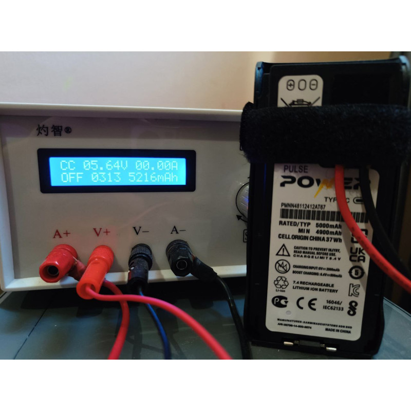Акумулятор для рації Motorola на 5000 mAh з Type-C роз'ємом для DP4400e, DP4600e, DP4800e, Pulse Power