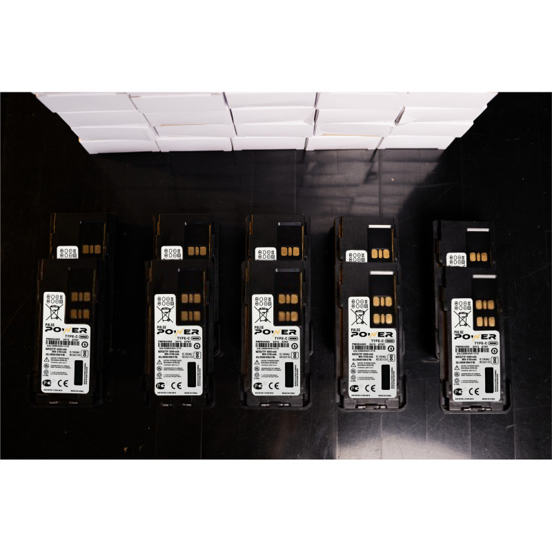 Аккумулятор к рации Motorola на 5000 mAh с Type-C, совместимый с Моторолом DP4400e, DP4600e, DP4800e, комплект 10 шт.