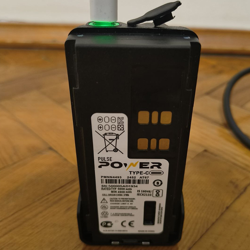 Акумулятор Motorola 5000 mAh Type-C для рацій DP-серії