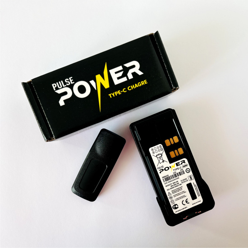 Акумулятор для рації Motorola на 5000 mAh Type-C для DP4400e, DP4600e, DP4800e.