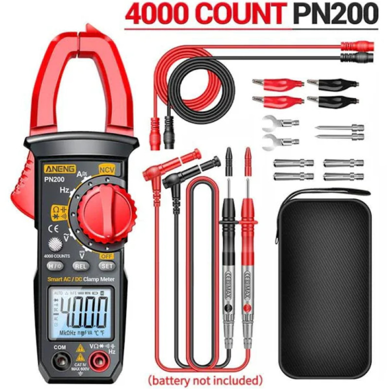 Токові кліщі з функцією мультиметра Aneng PN200 PRO