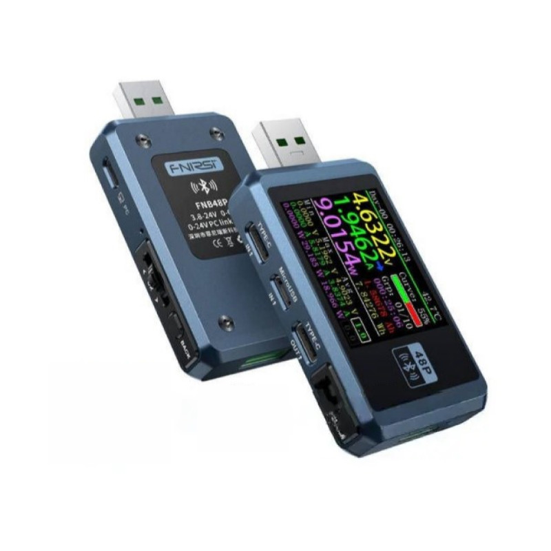 USB-тестер FNIRSI FNB48P c Bluetooth
