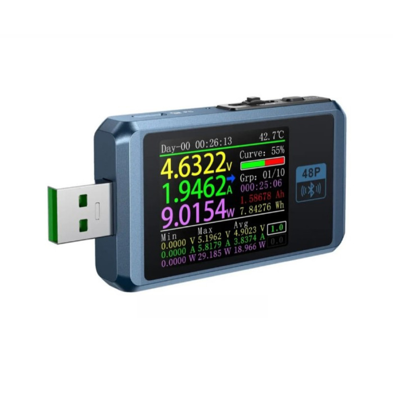 USB-тестер FNIRSI FNB48P без Bluetooth