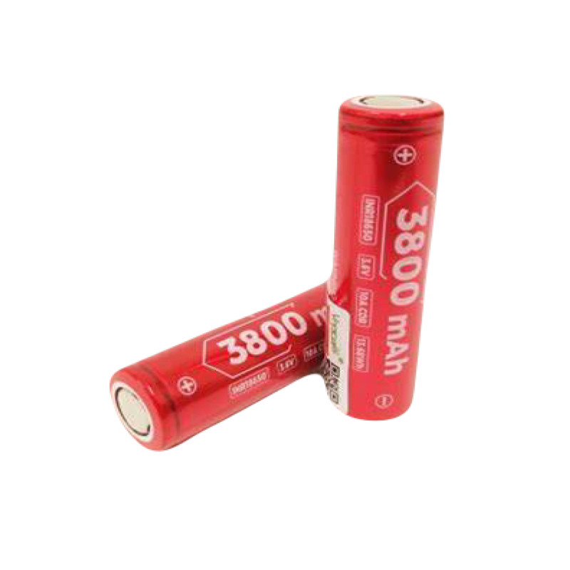 Акумулятор із захистом Vapcell 18650 F38, з високою ємністю 3800 mAh та струмовіддачею до 10А.