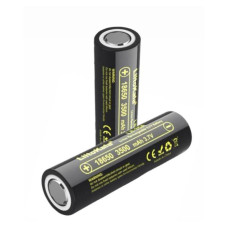 Акумулятор без захисту 18650 Liitokala Lii-35A,  3.7V,  з високою ємністю 3500 mAh 