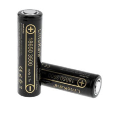 Аккумулятор с защитой 18650 Liitokala 3500 mAh, Lii-35A, 3.7V Li-Ion. Аккумулятор с защитой 18650 Liitokala 3500 mAh, Lii-35A, 3.7V Li-Ion.