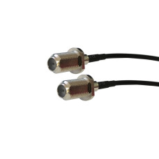 Кабельная сборка RG174 F-K-RG174-TS9-JW: F Female мама – TS9 Male папа угловой