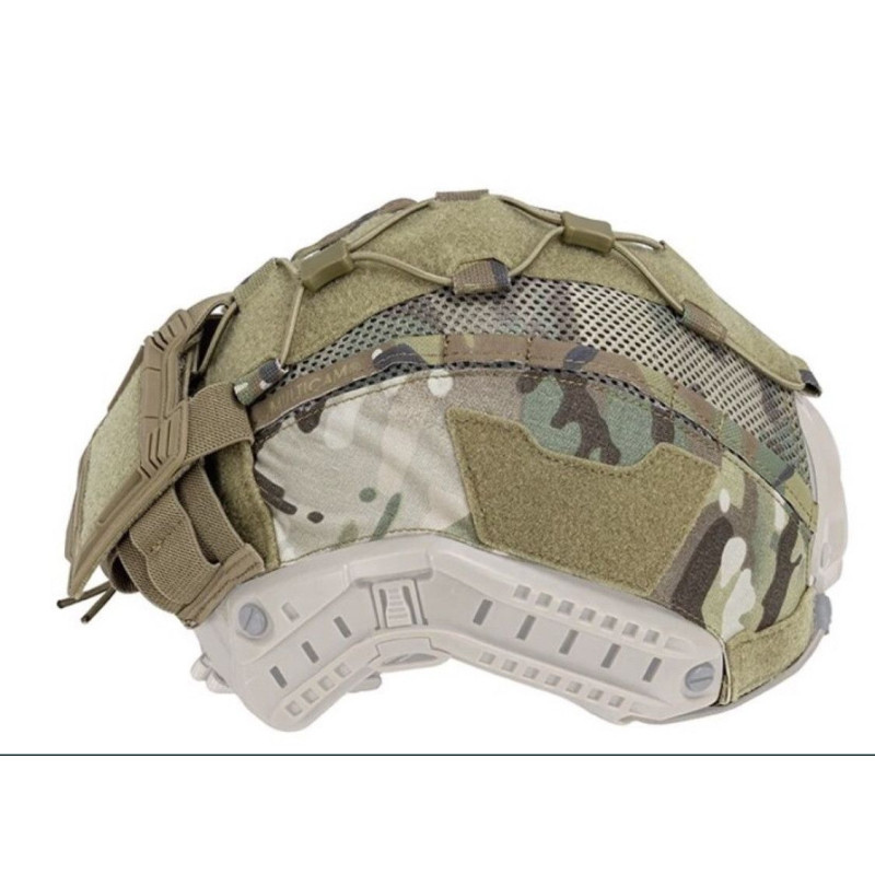 Кавер (чохол) (IG-HC3812-MC-M) тактичний для балістичного шолому IDOGEAR Мультикам, з кишенею для батареї розмір м
