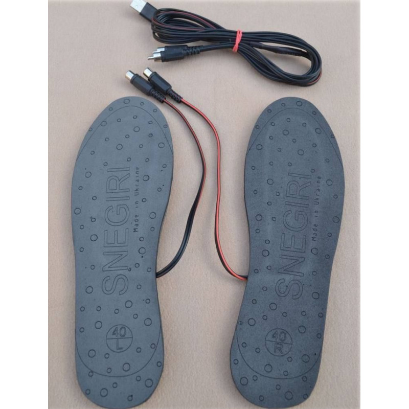 Устілки з підігрівом (40-35р) + дроти USB (1 вихід)