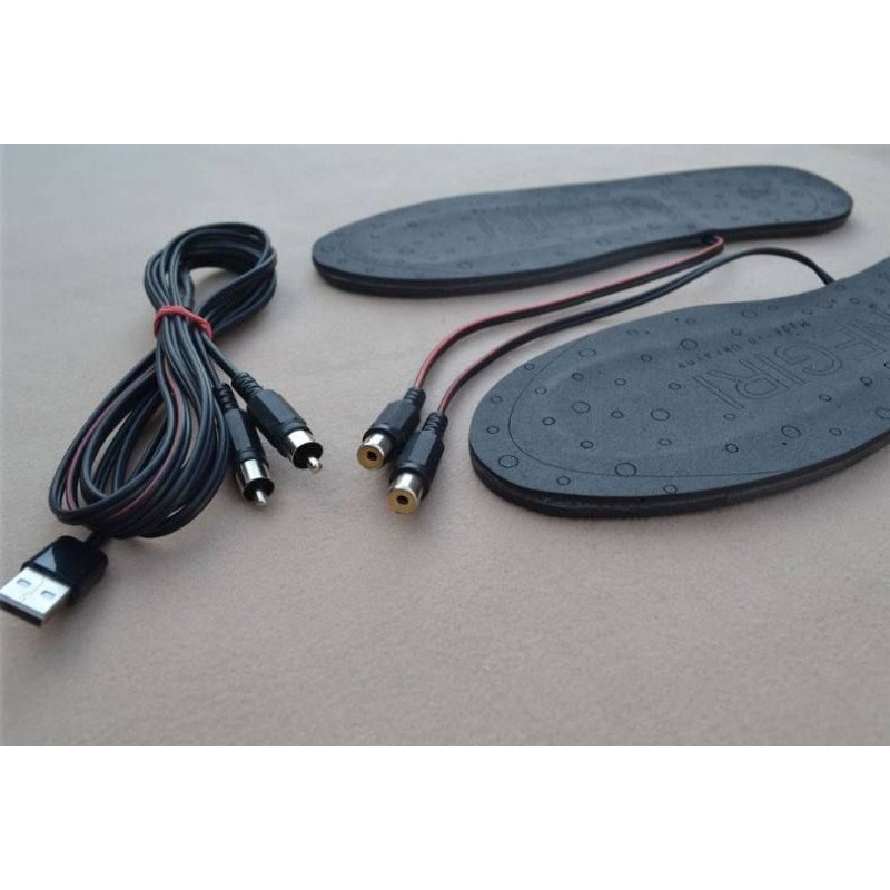 Устілки з підігрівом (40-35р) + дроти USB (1 вихід)