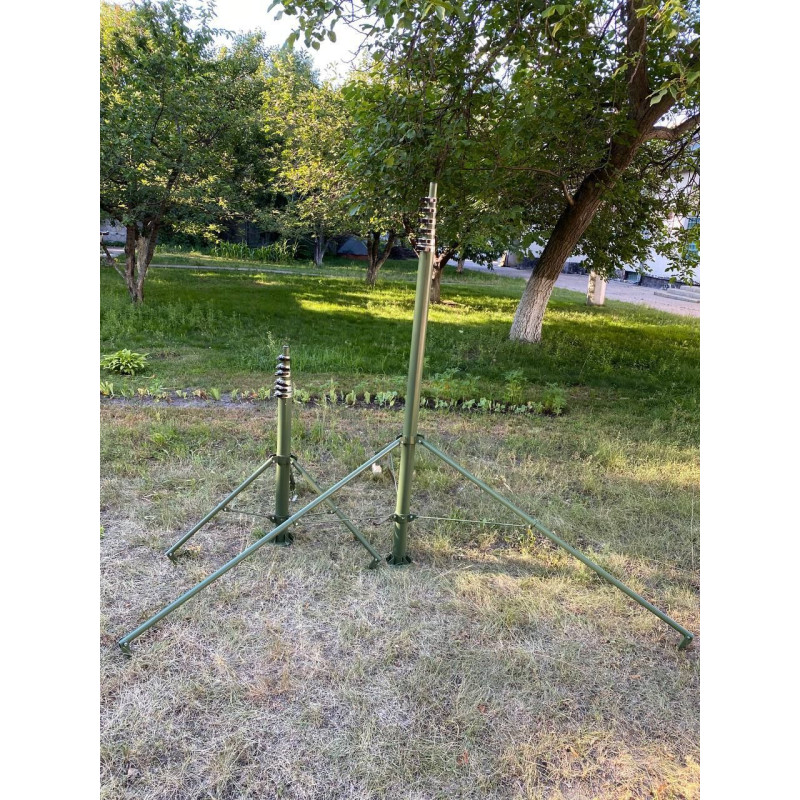 Алюминиевая телескопическая мачта, 5 м
