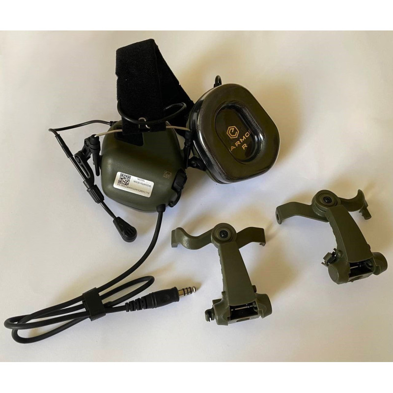 Активні захисні навушники Earmor M32X MOD4 Folian Green
