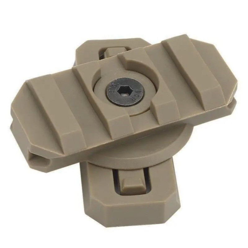 Пікатінні поворотна планка 360° на рейки шолома Coyote