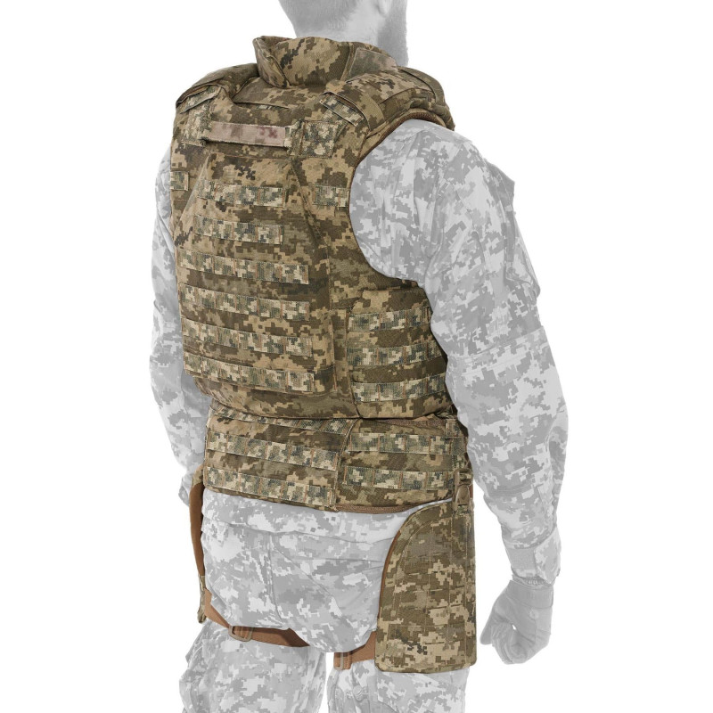 Модульний бронежилет Plastoon XM kit 6, MM14, М, 4 light ДСТУ, 1 клас ДСТУ