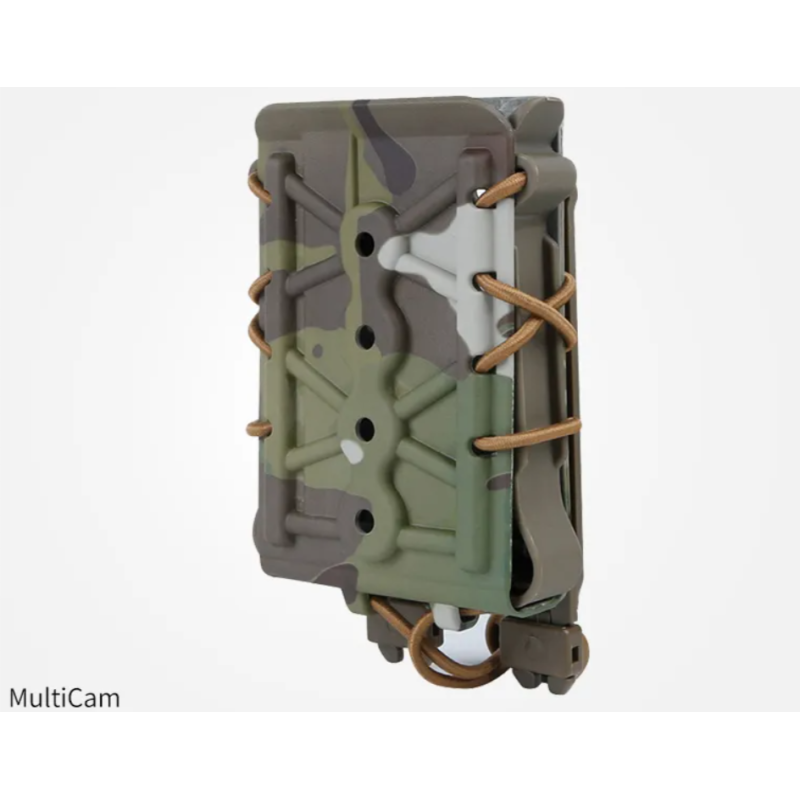 Полимерний подсумок для магазинов АК (открытый) Idogear Molle Magazine Pouch (IG-BG-3031-2-MC)