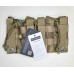Тройной подсумок IDOGEAR Triple Mag Pouch 5.56mm MOLLE, Multiсam, Nylon 3547