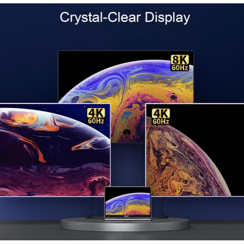 Кабель зарядний Type-C Thunderbolt 4 100W 0.5метр