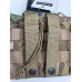 Тройной подсумок IDOGEAR Triple Mag Pouch 5.56mm MOLLE, Multiсam, Nylon 3547