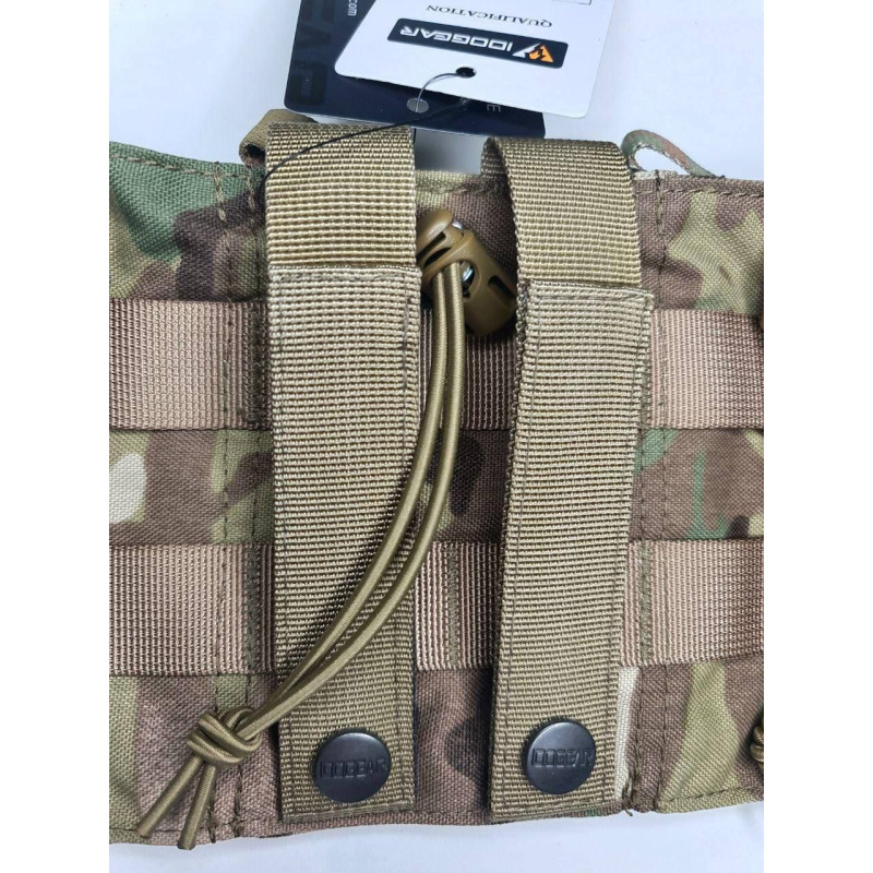 Тройной подсумок IDOGEAR Triple Mag Pouch 5.56mm MOLLE, Multiсam, Nylon 3547