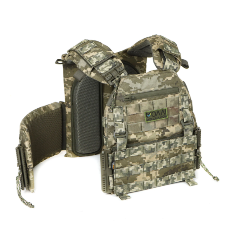 Плитоноска МЕЦЬ 3.0 с функцией быстрого сброса Пиксель (PLATE CARRIER) МОЛЛИ