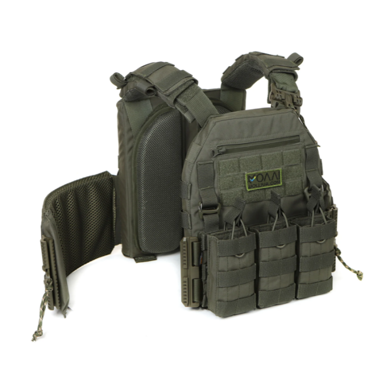 Плитоноска МЕЦЬ 2.0 с функцией быстрого сброса Ranger Green (PLATE CARRIER) МОЛЛИ