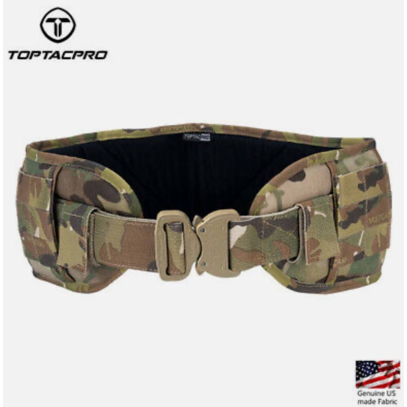 РПС Разгрузочный пояс TOPTACPRO (TP8401) Tactical Belt Load Bearing MOLLE Duty Quick Release Airsoft M