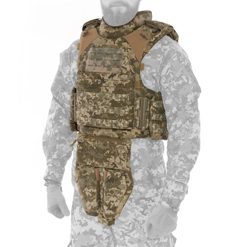 Модульний бронежилет Plastoon XM kit 4, MM14, М, 4 light ДСТУ, 1 класс ДСТУ