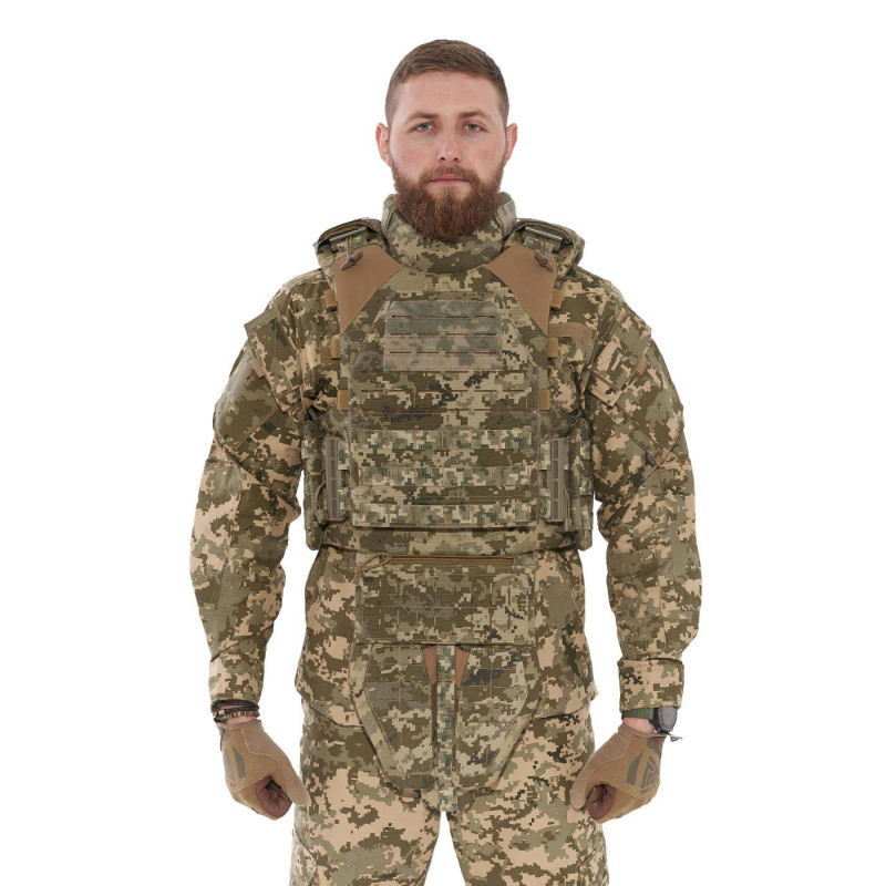 Модульний бронежилет Plastoon XM kit 4, MM14, М, 4 light ДСТУ, 1 класс ДСТУ