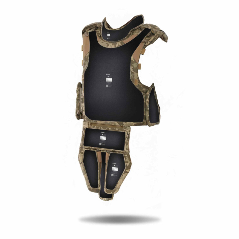 Модульний бронежилет Plastoon XM kit 4, MM14, М, 4 light ДСТУ, 1 класс ДСТУ