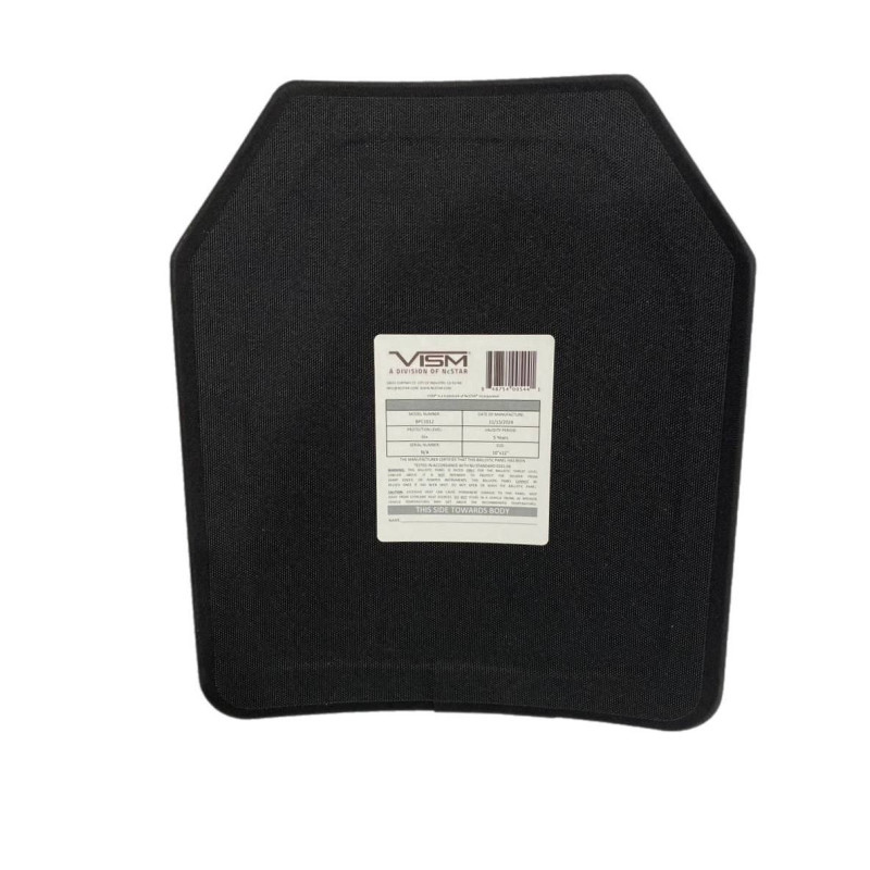 Облегченные Бронеплиты 5+ класс защиты ДСТУVISM UHMWPE NIJ III+ SRT (2шт.), из высокомолекулярного полиэтилена М