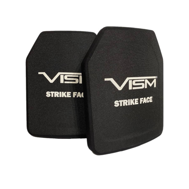 Полегшені Бронеплити 5+ клас захисту ДСТУ VISM UHMWPE NIJ III+ SRT (2шт.), з високомолекулярного поліетилену М