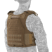 Бронежилет Plastoon XM kit 1, Сoyote (L) 2 клас ДСТУ 4 light ДСТУ