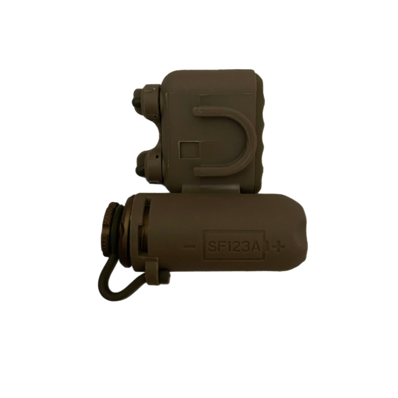 Компактний Ліхтар на шолом WADSN Gen 2 / Налобний Ліхтар із Кріпленнями у комплекті