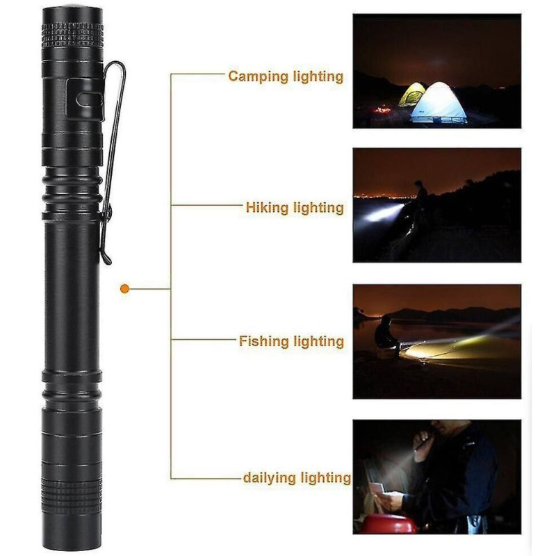 Надкомпактний мініатюрний світлодіодний ліхтарик з білим світлом для нічних операцій