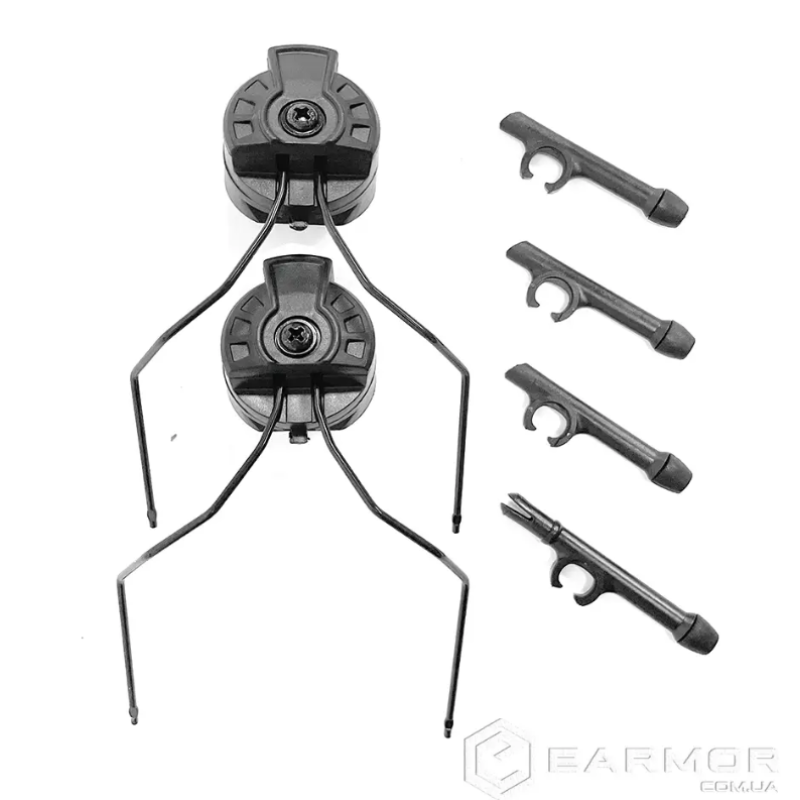 Кріплення (адаптер) Earmor M11-Peltor, для встановлення навушників Peltor