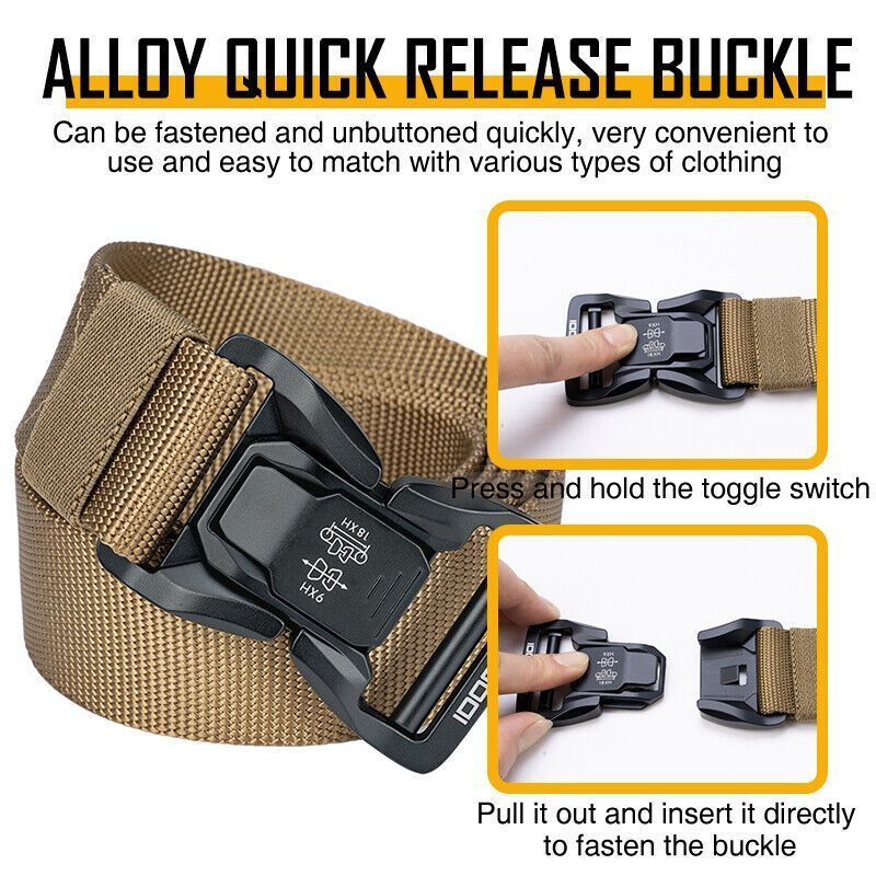 Пояс (IG-BT3427-TV) Ремінь для тактичних штанів IDOGEAR 1.5'' Magnetic Quick Release Tactical Belt S